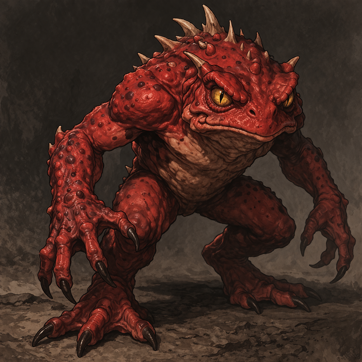 Picture of a Red Slaad