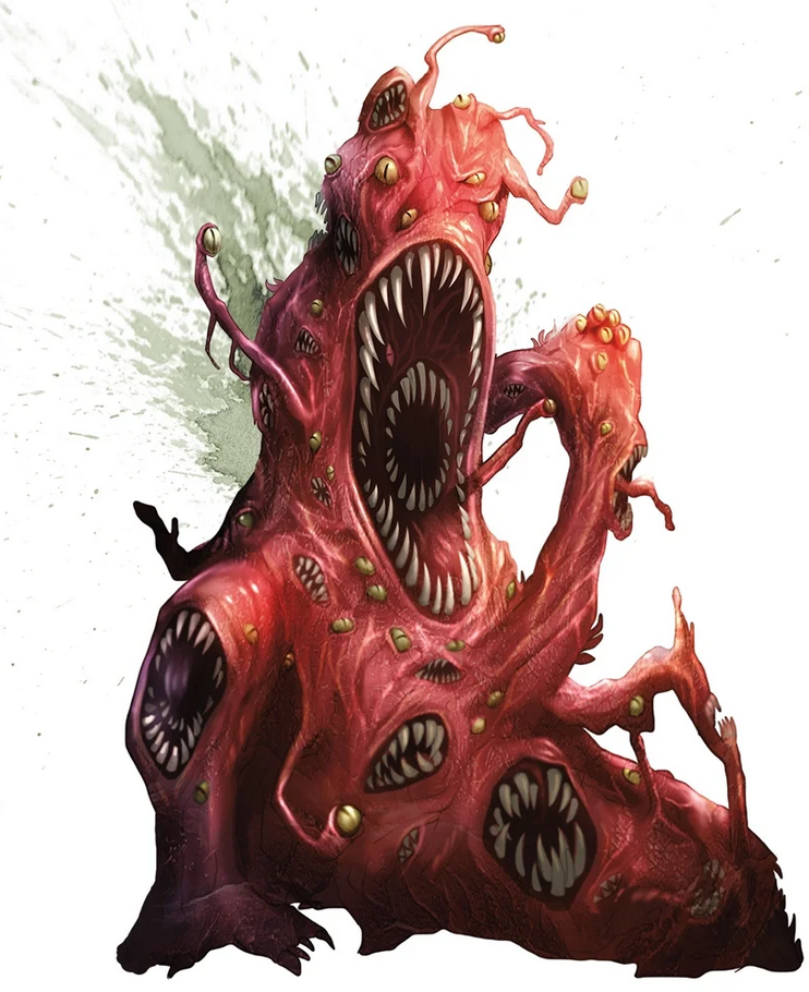 Picture of a Gibbering Mouther